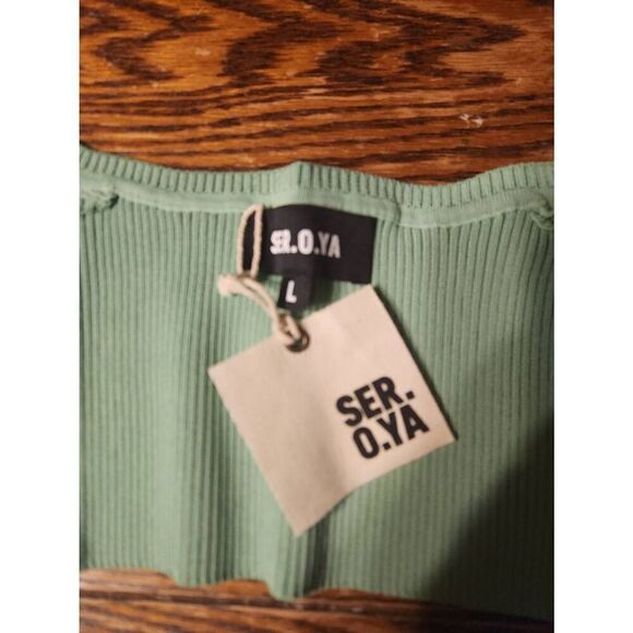 NWT SER.O.YA Dahlia Set in Green sz Large - Picture 3 of 5